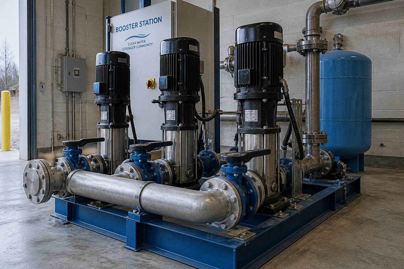 100 Mile House Upgrades Aging Booster Station Infrastructure