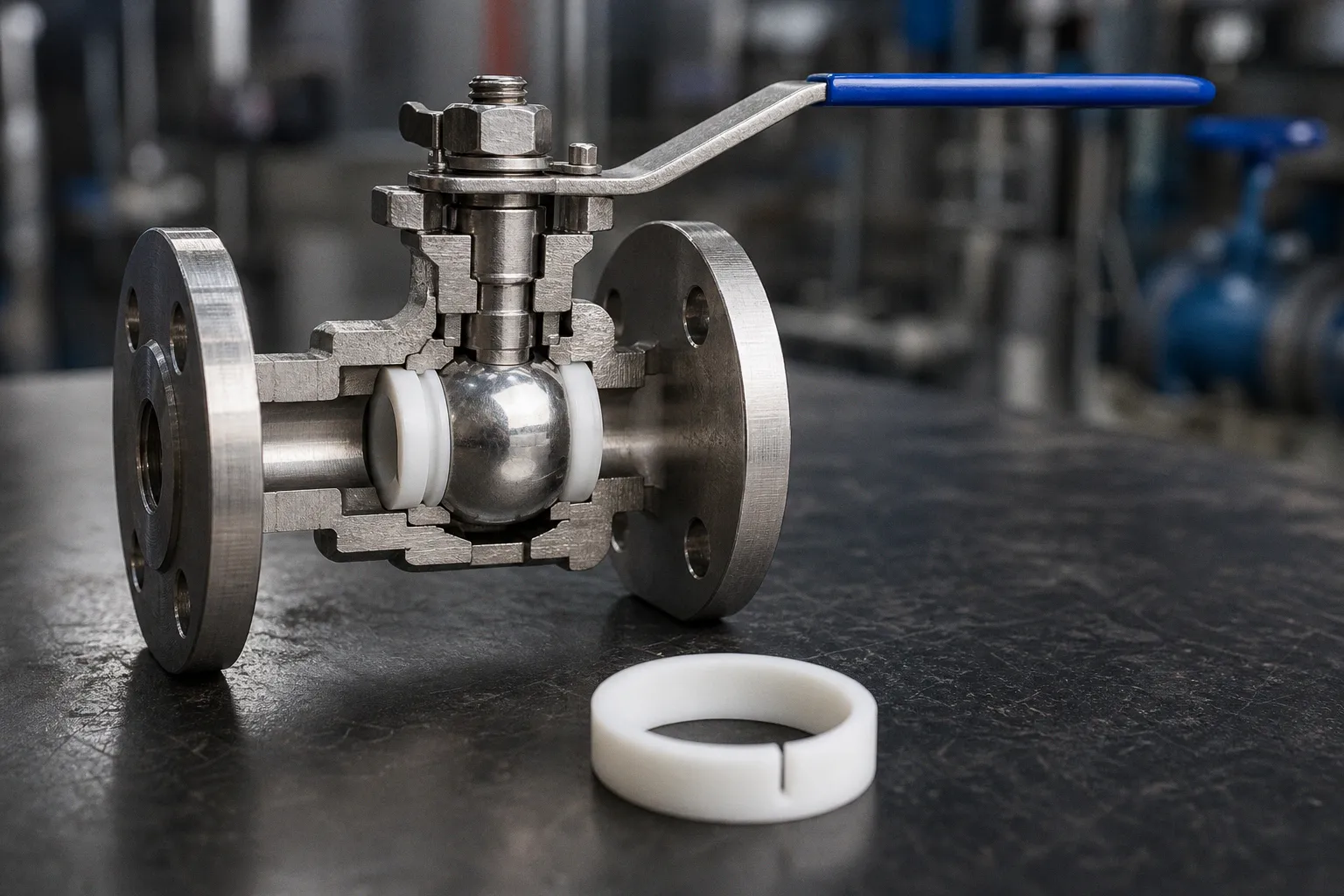 Ball valve seat materials: performance paths for industrial flow