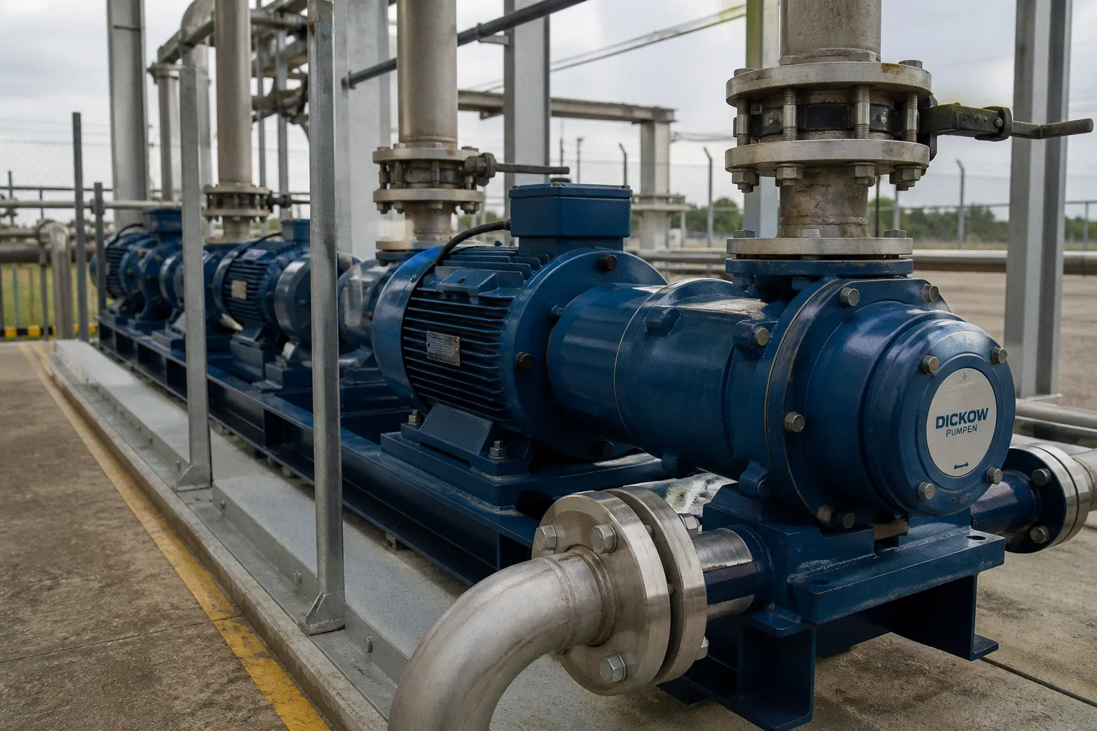 Deploying Dickow Magnetic-Drive Pumps for Critical Overseas Fuel Logistics