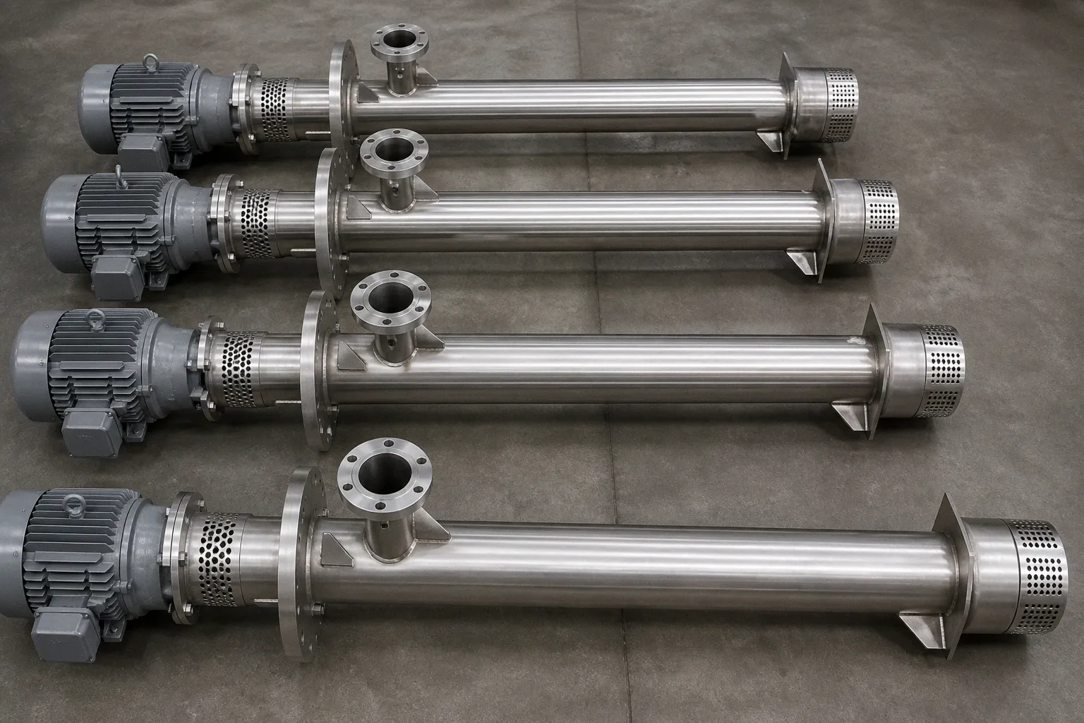 Fonda Pumps Delivers New Batch of API 610 Vertical Sump Pumps for Petrochemical Duty