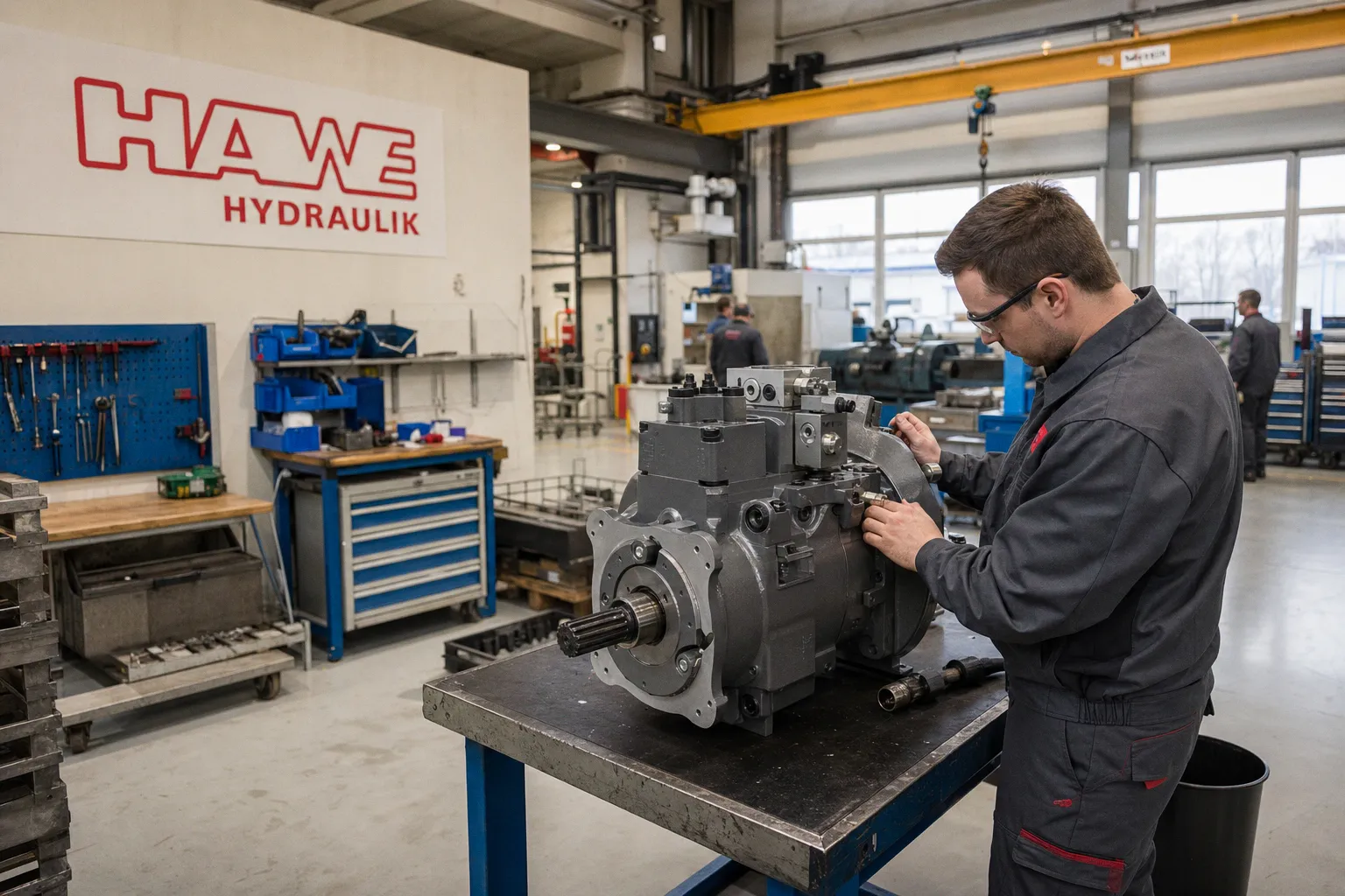 Optimizing Hydraulic Performance with HAWE’s Adjustable Two-Stage Pump Design