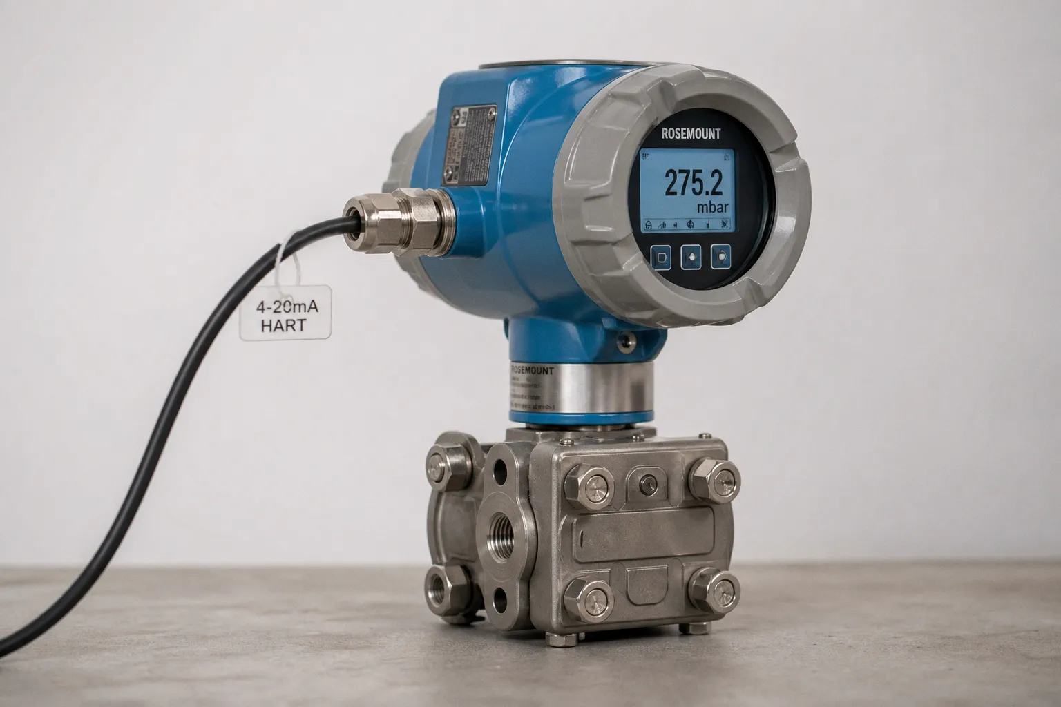 Pressure sensor connectivity: HART, Modbus, or IO-Link paths