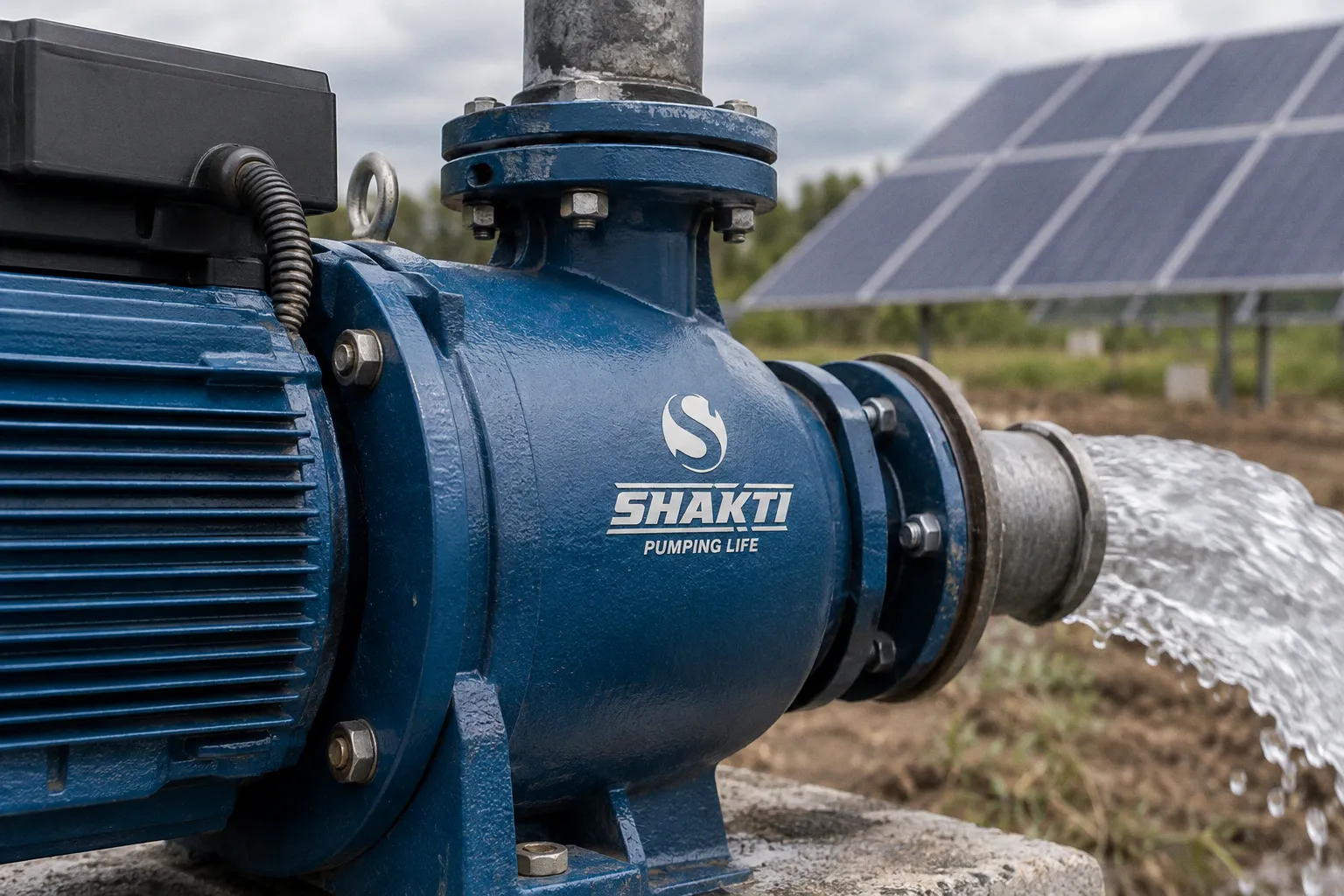 Shakti Pumps Wins ₹235.92 Crore Contract to Deploy 10,000 Solar Units in Maharashtra